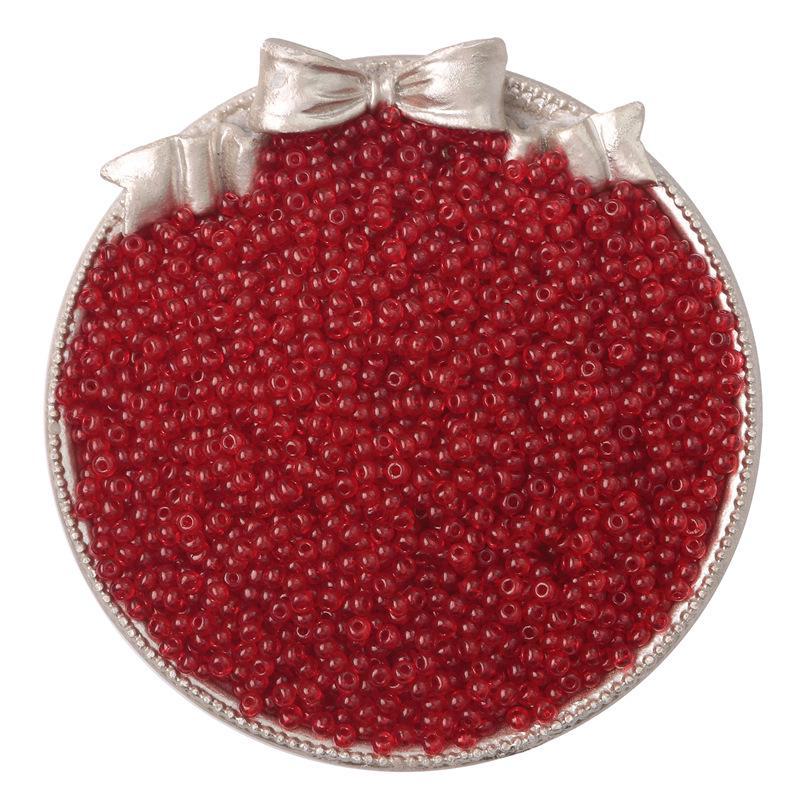 Materiale per braccialetti con collana di perline fai da te: Perline di riso in vetro super trasparente da 2/3/4 mm per orecchini e accessori