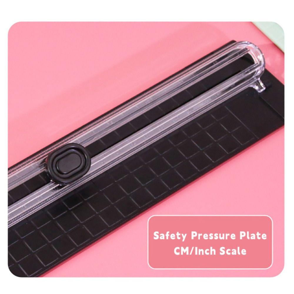 A3/A4 Paper Cutting Paper Cutter Bidirectional with Pull-out Ruler Paper Cutting Machine Portable Paper Trimmer School Office
