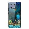 Starry Sky Tempered Glass Phone Case for Xiaomi 14 - Unisex Model, Hot Seller