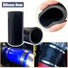 ID16-135mm Length100-1000mm Black Straight car silicone hose Intercooler Coolant Tube turbocharger connector tube Universal pipe