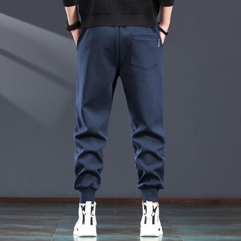 Jieleinuo Men's Anti-Wrinkle Loose Fit Jogger Sweatpants