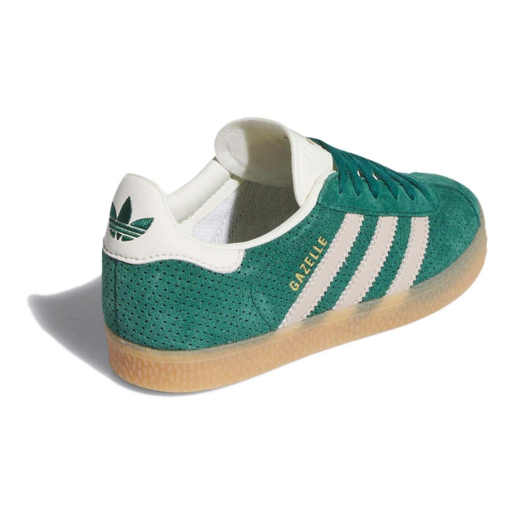 Adidas Originals Gazelle Comfortable Lightweight Low-Top Kids Skate Shoes Kids Sneakers Green IF7158
