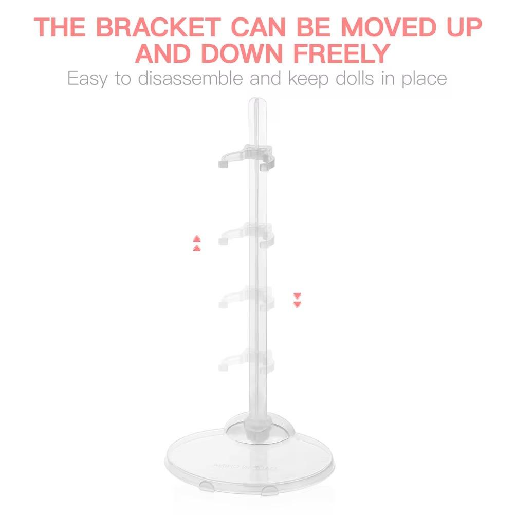 5pcs Plastic Gift Mannequin Model Display Holder Doll Stand Display Holder For Barbie Dolls Doll House Girls Toy