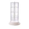 4-Layer Hair Accessory Organizer Transparent Dust-proof Powder Puff Box Rotating Cosmetic Storage Rack Girls' Jewelry Storage