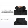 Mens Lifestyle Sportstyle Solid Color Comfortable Long Sleeve Puffer Jacket Men Jackets Black 684116-01