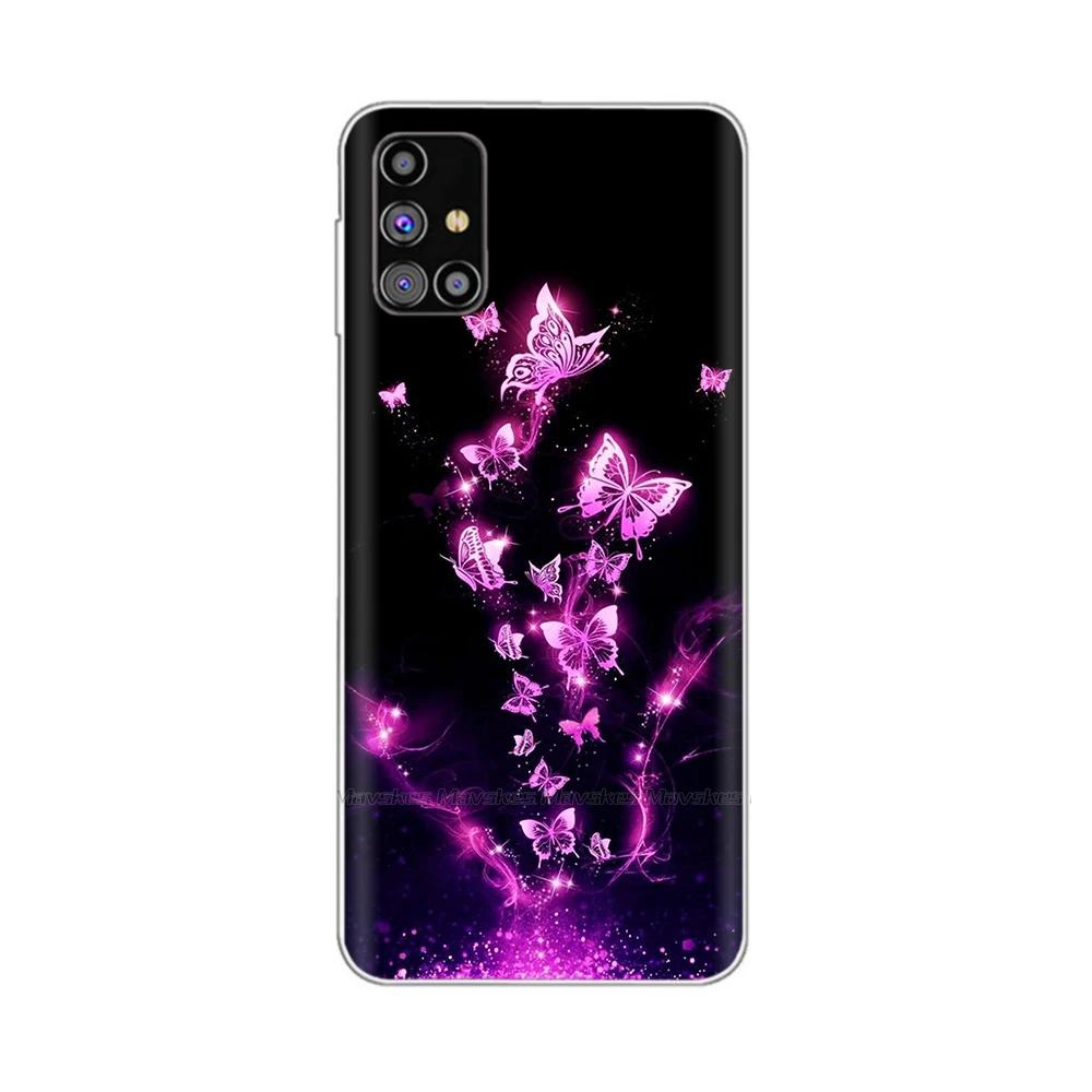 For Samsung Galaxy M31S Case SM-M317F M 31s Clear Shockproof Soft Silicone Protect Phone Case For Samsung M31s M317 Bumper Funda
