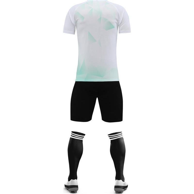 Soccer Uniform Set Summer New Short Sleeve Shorts Competition Jersey Adult Boys And Girls Team Training Uniform 2303