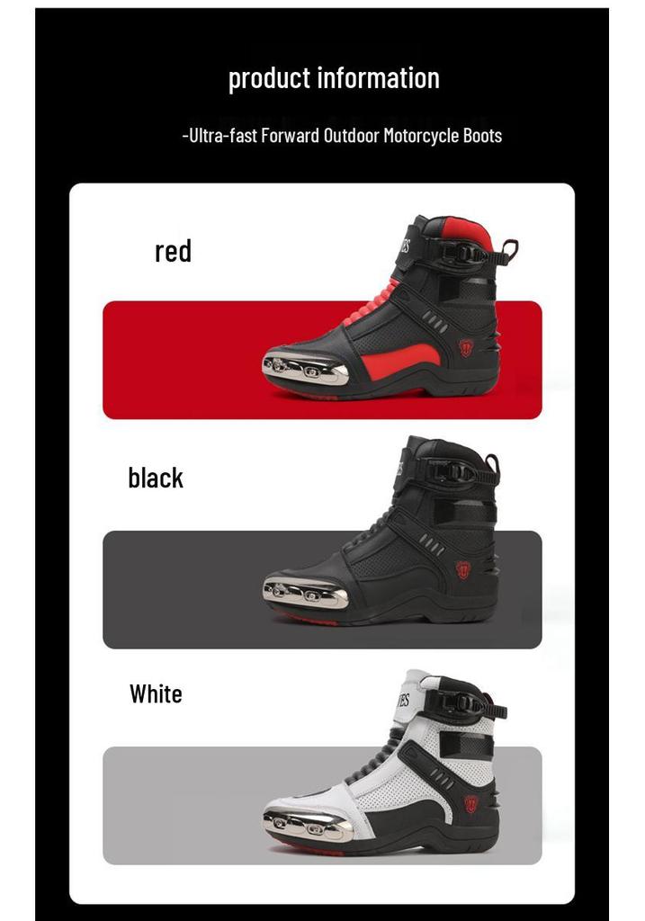 Stivali da Moto da Corsa a Nove Nuclei: Scarpe da equitazione antiscivolo da uomo e da donna per touring e fuoristrada.