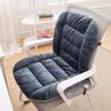 Heated Seat Cushion with Backrest and Lumbar Support for Office Chairs