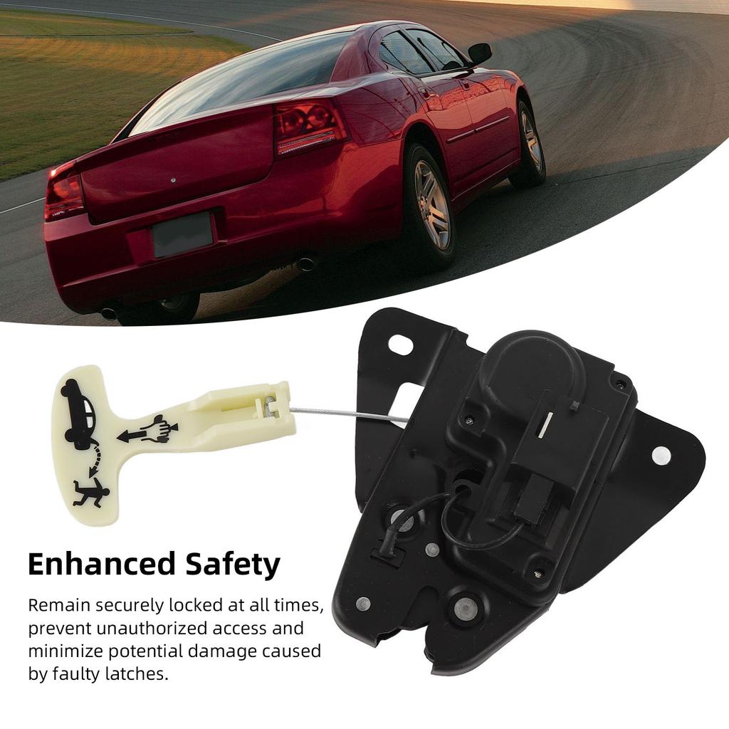 Trunk Latch 5056244AA Enhanced Safety Stable Performance Metal Tailgate Trunk Lock Actuator for Avenger