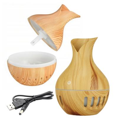 Air Humidifier Aromatherapy Diffuser Wooden 130ml