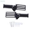 2Pcs Folding Anti-slip Metal Front Foot Pedal Rear Pedal Stirrups For Electric Vehicle