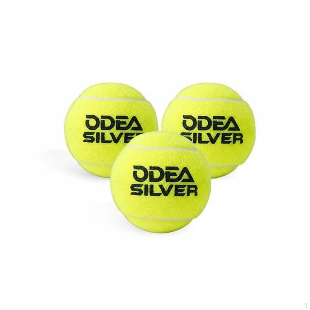 60 Pieces Pressureless Training Tennis Balls Ball Machine Compatible