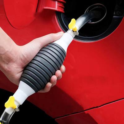 Manual Fuel Transfer Pump Lightweight Portable Siphon Pump Anti-Leakage Low-Noise Design Versatile Use Handheld Fuel Oil Transfer Pump
