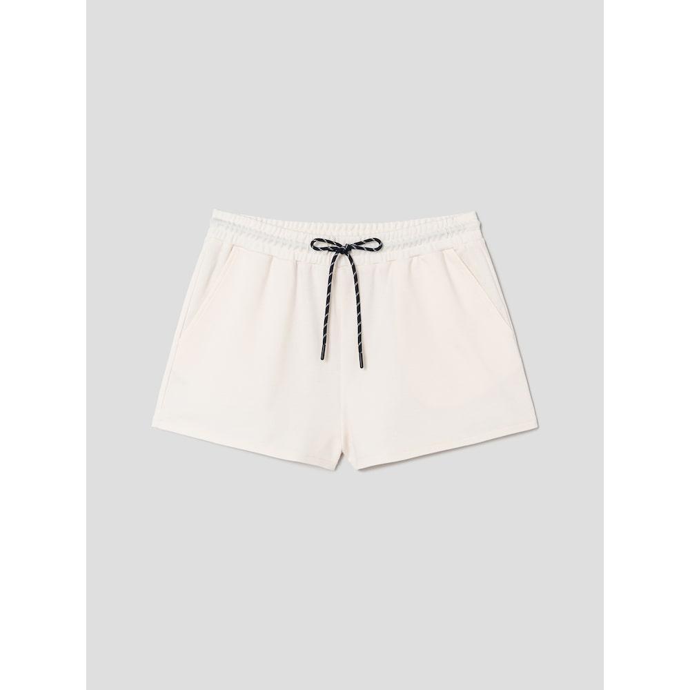 8SECONDS Micro Sweat Pants Ivory