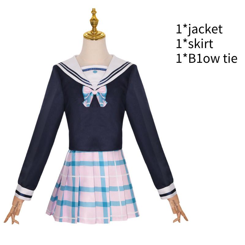 Ster The Idolm Sakuragi Mano Cosplay Costume Performance Outfit Clothing Anime