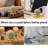 Certified Dalmatian Jasper Crystal Ball for Meditation - Premium Crystal Vastu Items for Home and Feng Shui Items