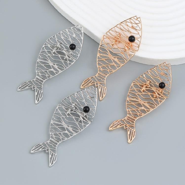 Fish Studs Earrings/Necklace Female Ear Studs/Choker Women Jewelry for Party