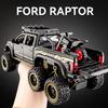 AJJ1 1:28 Ford F150 Beast Raptor 6×6 Off Road Modified Version Alloy Car Model Diecast Metal Toy Home Trendy & Desktop Display Gifts