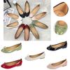 Elegant And Comfortable Ballet Flats For Women Low Heel Pure Color Soft And Gentle On Feet