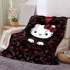 1pc Charm Hello Kitty Blanket, Seasonal Universal Home Decorative Throw Blanket, Living Room, Travel, Camping, Car Blankets, Beach, Office Naps, Perfe