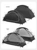 Rainproof Solo Camping Tent with Mosquito Net