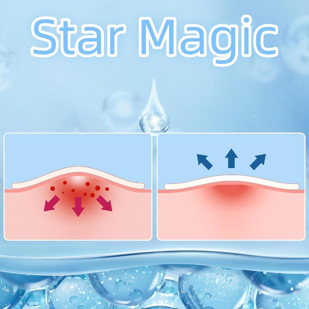 720pcs Pimple Patch, Star Shape Pimple Patch, Day & Night Blemish Covering Patches - Invisible Pimple Patches for All Skin Types