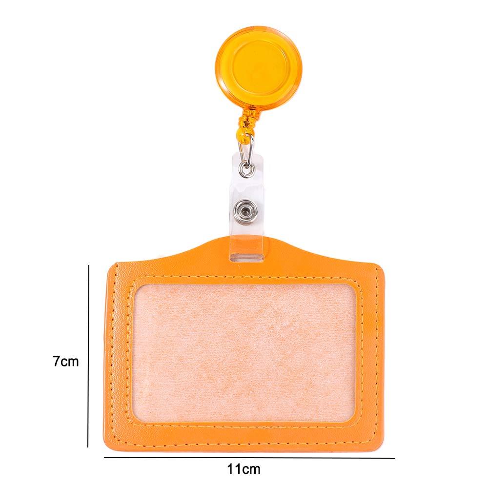 Badge Holder Bus Card Holder Credit Cards Protector Transparent Card Cover Student Card Sleeves