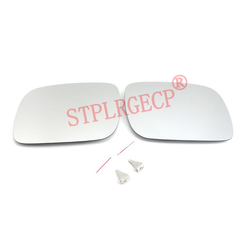 Passenger Driver Side Left or Right Door Side Heated Wing Mirror Glass Lens for Volkswagen Touareg 7L Pre-facelift 2002-2006