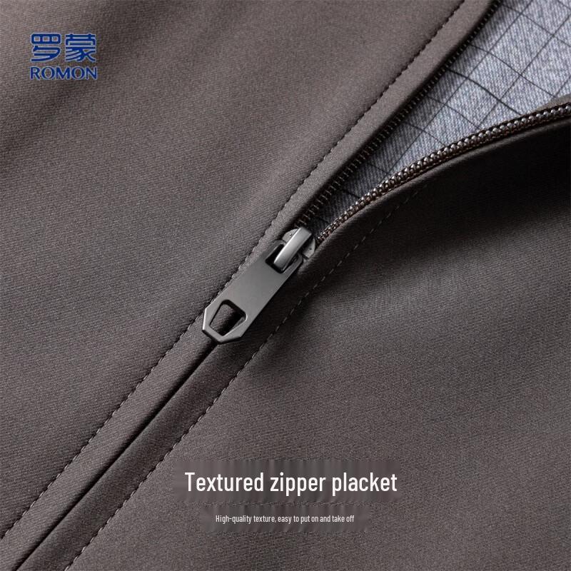 Romone Men's Business Casual Lapel Jacket