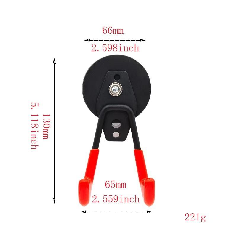 Versatile Magnetic Hooks for Tools Heavy Duty Industrial Hooks Strong Secure Fixing Skateboard Hooks Magnetic Tool Hanger