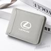 Simple Car Short Men Wallet Business Leisure Card Holder For Lexus Fsport GX470 RX330 IS250 LX570 LX600 Ct200h NX RX LX GX GS ES NB5