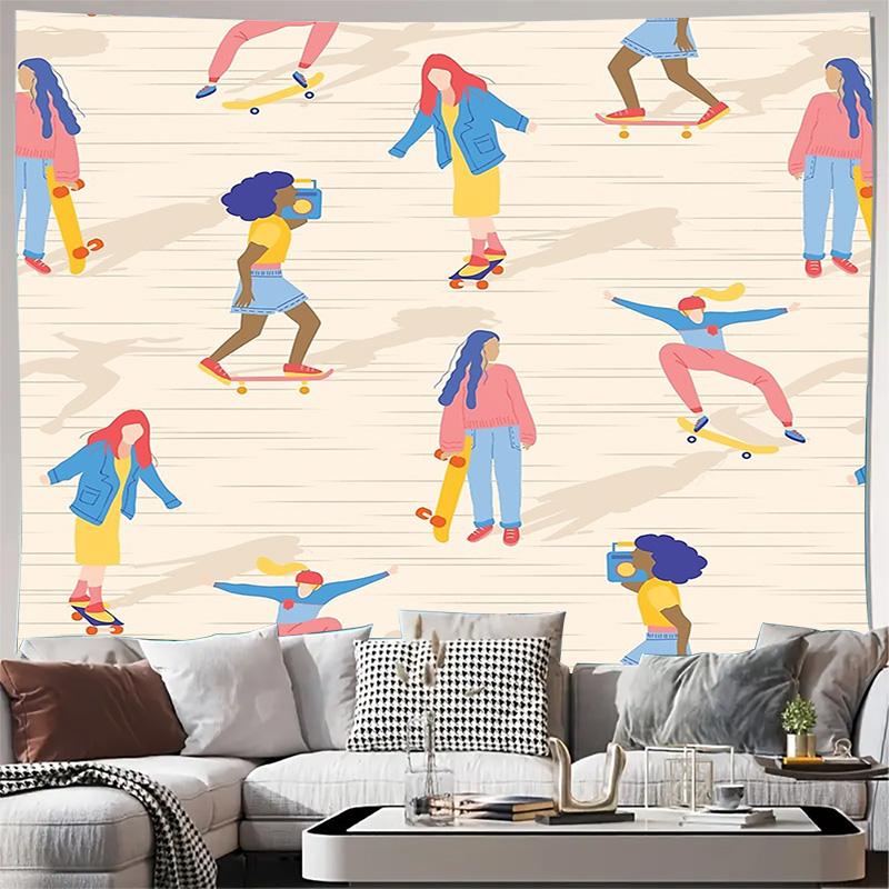

Wall Tapestry Aesthetic Room Decor Vintage Ocean Sunset Nature Landscape Home Living Dorm Wall Hanging Artistic Graphic Textile 74x94cm(29x37in)