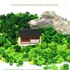 Diorama-Herstellung Schwamm Baum Pulver Busch Strauch Material für Modellbahn Sandtisch Landschaft Zubehör