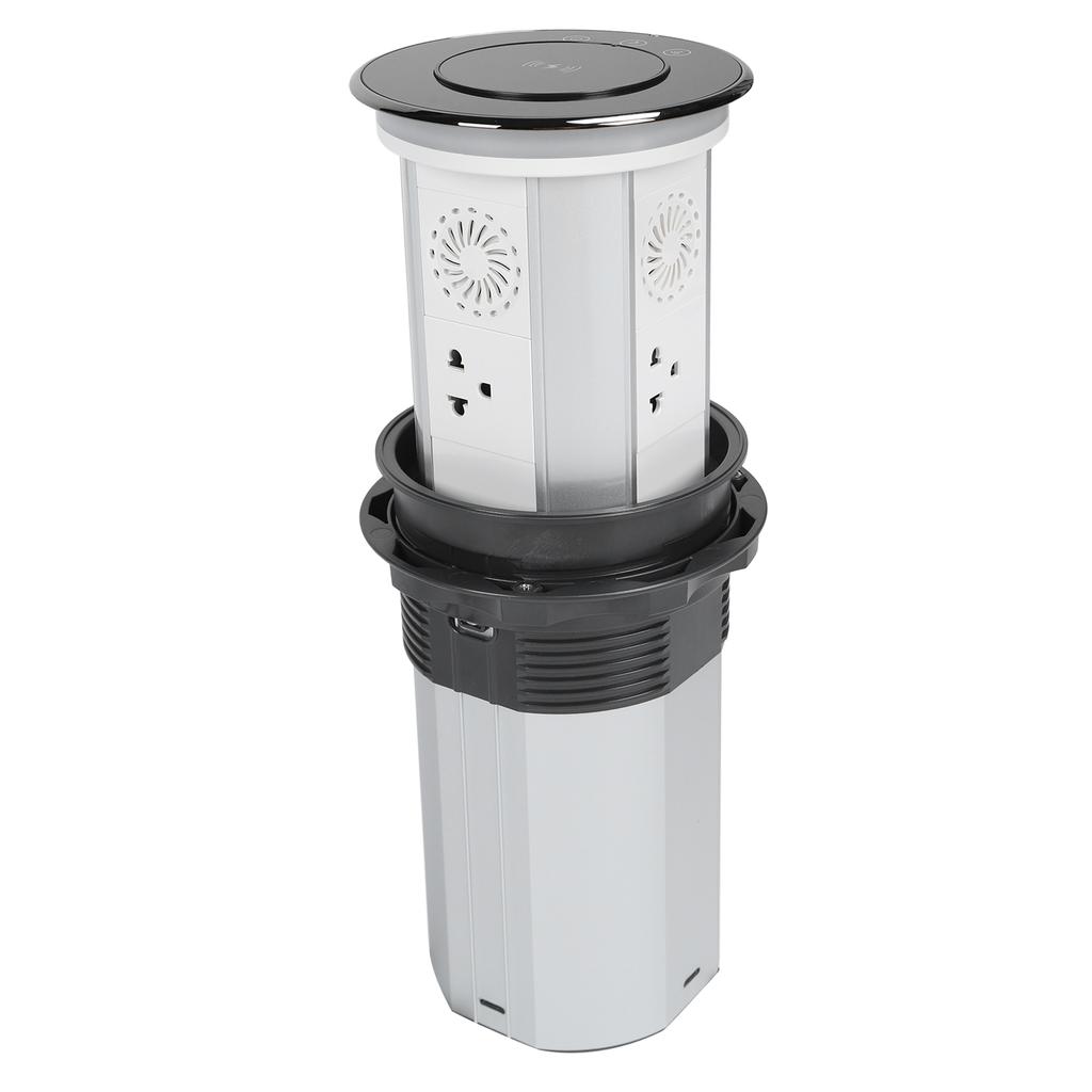 WiFi Automatic Pop Up Power Socket With 15w Wireless Charging 3 Socket 2 USB Bluetooth Speaker  ?