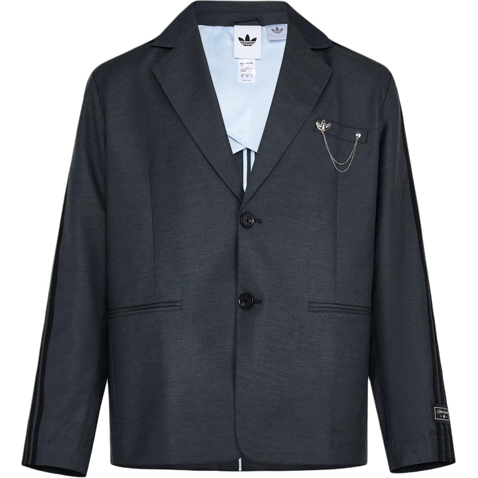 

Adidas Originals Blazer Dlxc U Business Casual Woven Sports Loose Long Sleeve Suit Unisex suits KU8911 S