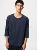 Uniqlo Japan Air RhyThm Air Crew Neck T 8 quarTer Sleeve