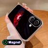 Anime Eyes Phone Case for iPhone 17 16 15 14 13 12 11 Air Pro Max Plus Mini Soft TPU Clear Magsafe Cover