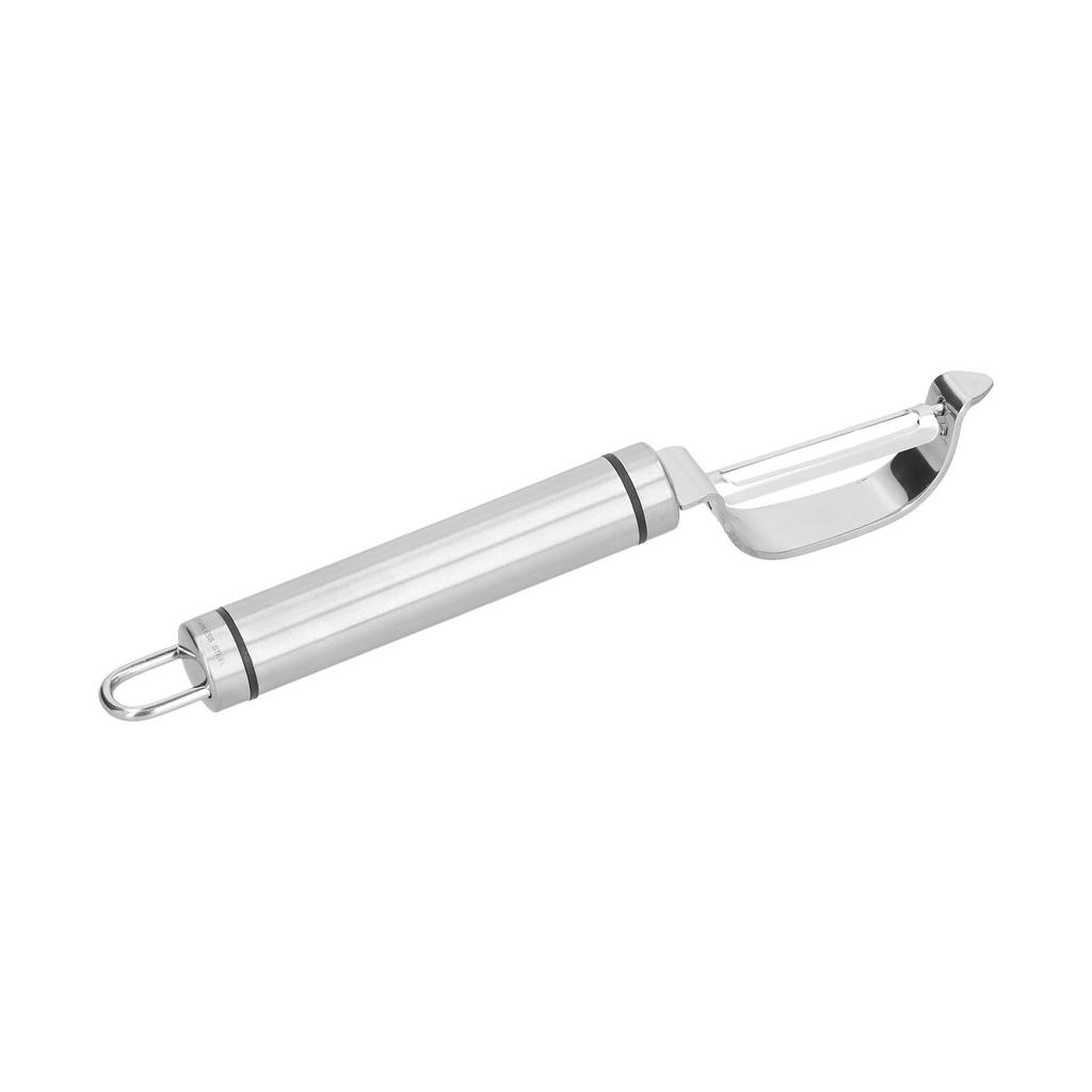 Edelstahl Obst- und Gemüseschäler mit komfortablem Sicherheitsgriff zum Schälen von Kartoffeln Äpfeln