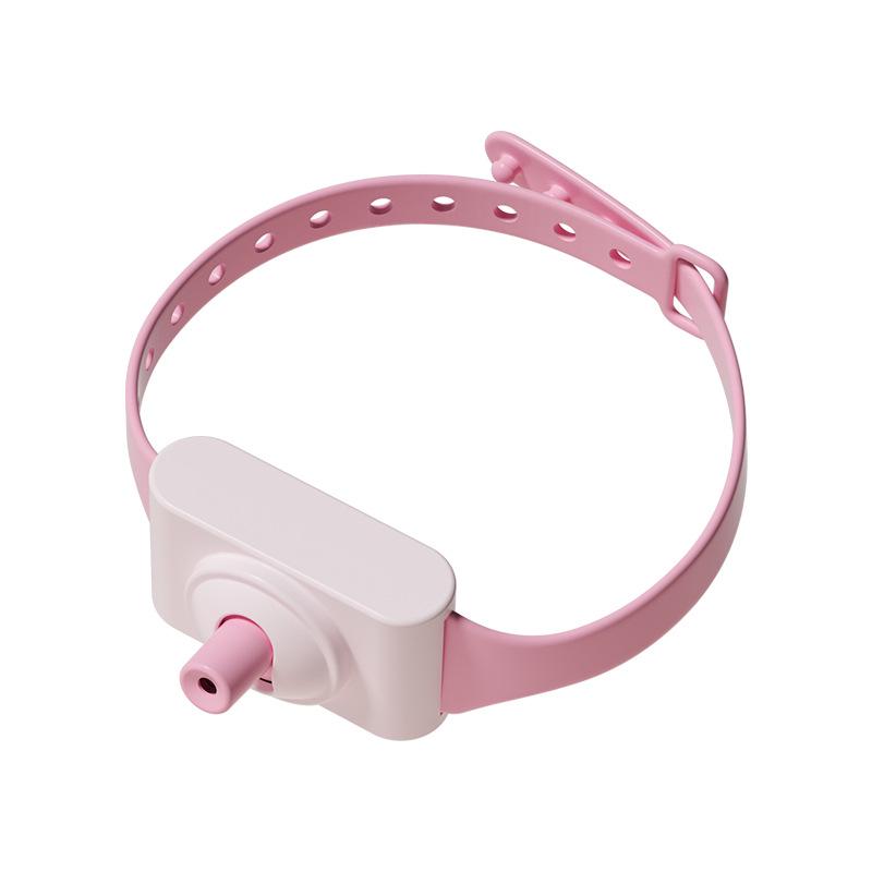 Умный светодиодный лазерный ошейник-игрушка для кошек и собак, hands-free Boxed розовый
