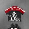FlowStreet Summer New Sporty, Casual and Fashionable Outdoor 3D Digital Printed Soft Comfortable and Breathable Men's T-shirt
