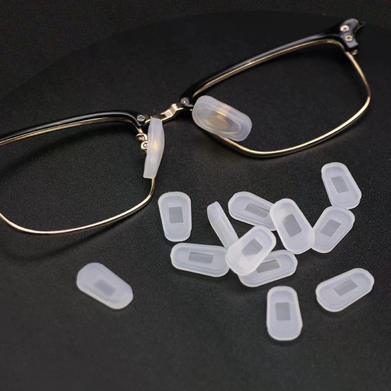 1 Paio Accessori per Occhiali Naselli, Naselli in Silicone Antiscivolo Anti-ammaccatura, Naselli Decompressori per il Naso