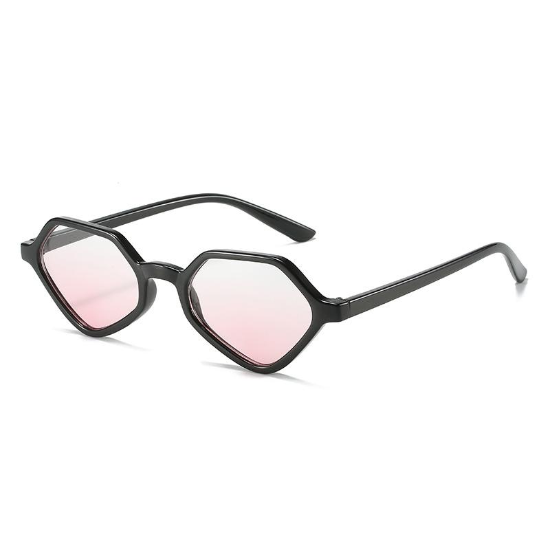 Geometric Sunglasses Simple Retro Half Triangle Personality Glasses Internet Celebrity Hip Hop Sunglasses Women