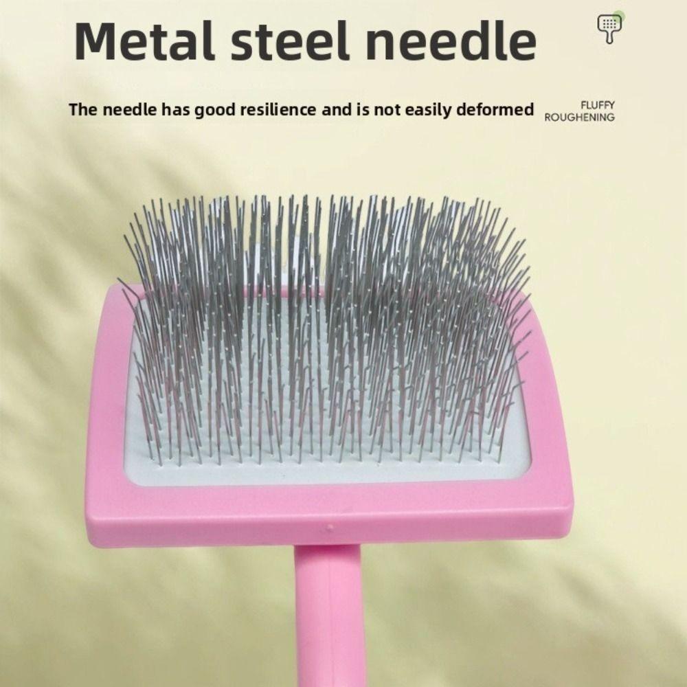 Extra Long Pins Pet Slicker Brush Large Tangle Removal Comb New Dog Grooming Brush  for Dogs Cats