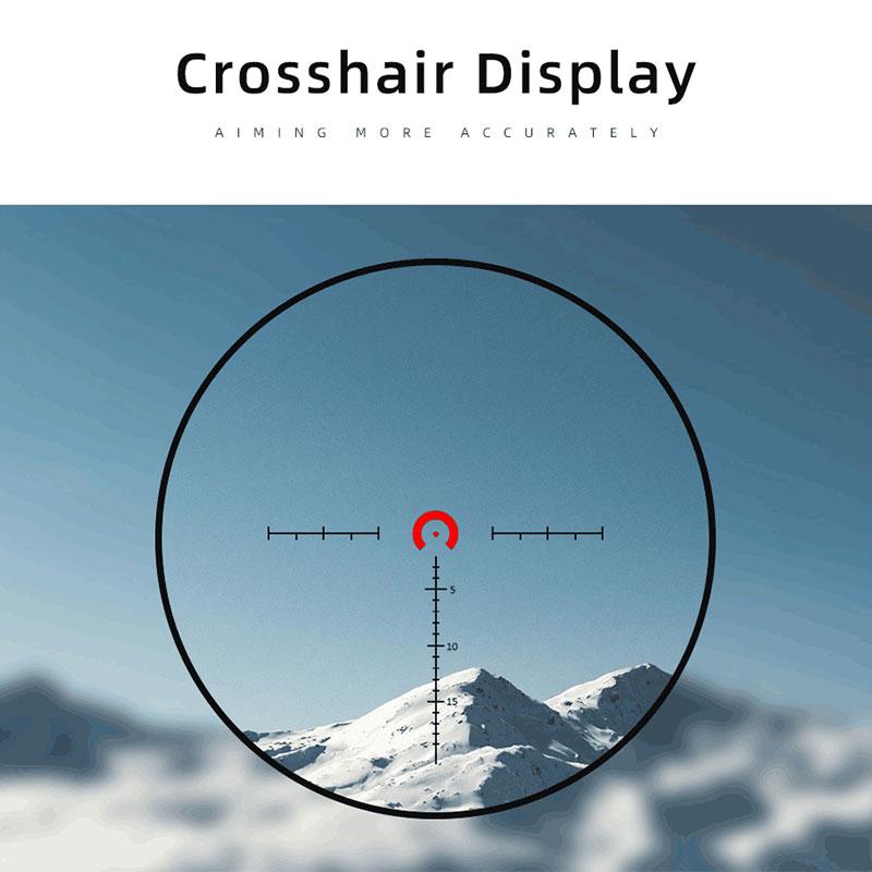 FIRE WOLF HD 1-6X24 IR Compact Hunting Scope Tactical Scope Glass Etched Crosshair Wide Field Optical Sight