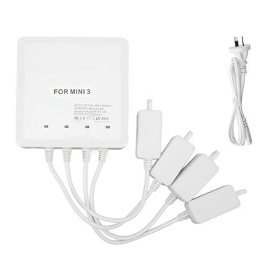 Drone Battery Charger 4 Way UAV Charging Hub Accessory with USB Port for DJI Mini 3 Pro AU Plug 100‑240V