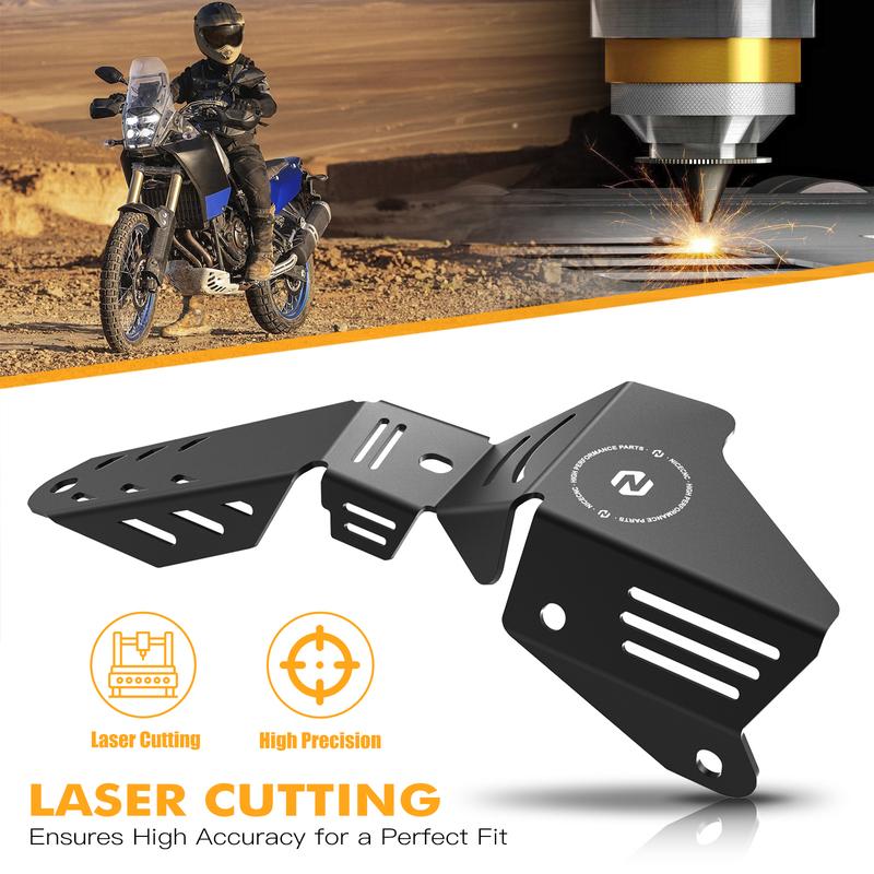 Für Yamaha 2019-2024 Tenere 700 T7 XTZ700 Auspuffschutz Schalldämpferrohr Schutzabdeckung Tenere700 TENERE700 2021 2022 2023 2024