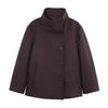 2026 Stylish European & American Wool High-Collar Short Coat