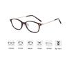 Ultra Light Square-Shaped Metal Compact Frames Readers Euro-American Blue Light Blocking High-definition Age-Related Vision Loss Glasses