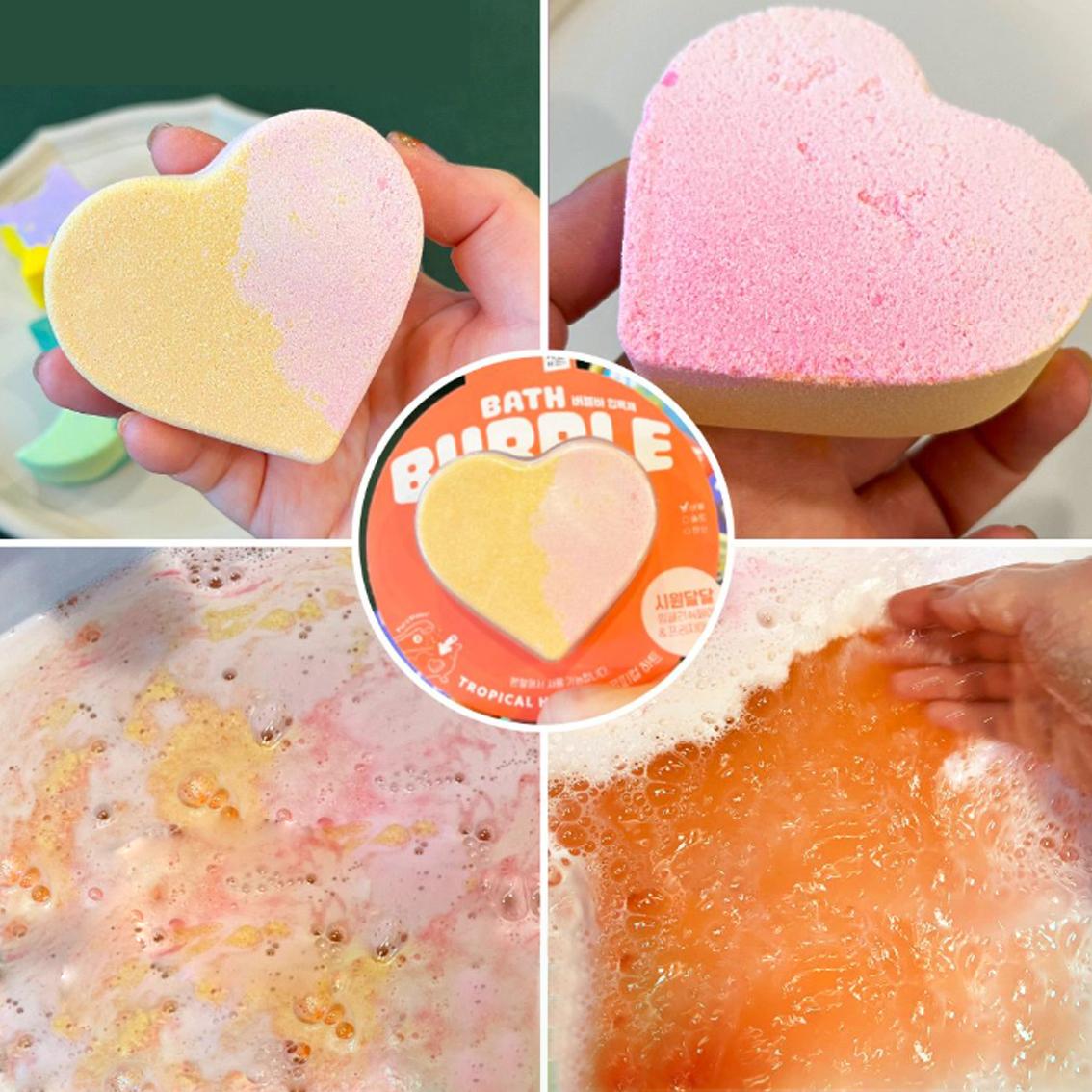 

DAISO Sobia Пена для ванны 150г 4 вида розовый